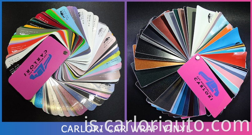 Vinyl Wrap Color Card